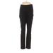 Nine West Casual Pants - High Rise Straight Leg Boyfriend: Black Bottoms - Women's Size 8