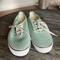 Vans Shoes | Mint Vans Size 9 | Color: Green | Size: 9