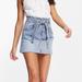 Free People Skirts | Free People High Waisted Denim Skirt East Of Eden Size 30 | Color: Blue | Size: 10