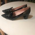 Kate Spade Shoes | Kate Spade Black Patent Leather Heeled Loafer Size 8.5 | Color: Black | Size: 8.5