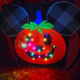 Disney Holiday | Disney Mickey Light Up Trick Or Treat Bag 2021 Nip | Color: Black/Orange | Size: Os