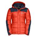 Daunenjacke JACK WOLFSKIN "MOUNT COOK JACKET KIDS" Gr. 140, orange (dunkelorange) Kinder Jacken Daunenjacke Steppjacke Winterjacken