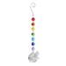 Handmade Butterfly Crystal Ball Prism Suspended Sunlight Catcher for Home Pastoral Decoration