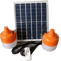 2 Pack Portable Solar Light Bulbs with Remote Control Hanging Bulbs for Camping e Power Outages