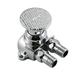 Copper Floor Foot Pedal Control Switch Tap Valve Faucet Basin Single Cold Water