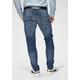 Slim-fit-Jeans G-STAR RAW "D-Staq 3D Slim Fit" Gr. 33, Länge 30, blau (medium, indigo) Herren Jeans Slim Fit