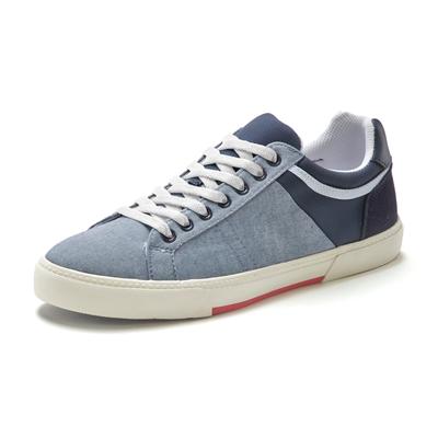 Sneaker AUTHENTIC LE JOGGER, Herren, Gr. 41, blau, Obermaterial: 60% Textilmaterial, 40% Lederimitat. Futter: 100% Texti