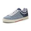 Sneaker AUTHENTIC LE JOGGER "Schnürschuh", Herren, Gr. 42, blau, Obermaterial: 60% Textilmaterial, 40% Lederimitat. Futter: 100% Textilmaterial. Decksohle: 100% Textilmaterial. Laufsohle: 100% Synthetik, unifarben, sportlich, Schuhe, aus...