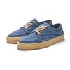 Schnürschuh AUTHENTIC LE JOGGER, Herren, Gr. 44, blau (jeansblau), Obermaterial: 80% Rindsleder, 20% Baumwolle. Decksohle: 100% Schweinsleder. Laufsohle: 100% Synthetik, unifarben, sportlich, Schuhe, Sneaker, Schnürhalbschuh, Freizeitschuh, weiches...