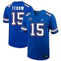 Men's Jordan Brand Tim Tebow Royal Florida Gators Ring of Honor Untouchable Replica Jersey