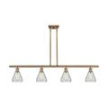 Innovations Lighting Bruno Marashlian Conesus 48 Inch 4 Light Linear Suspension Light - 516-4I-BB-G275-LED