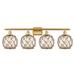 Innovations Lighting Bruno Marashlian Farmhouse Rope 36 Inch 4 Light Bath Vanity Light - 516-4W-SG-G122-8RW