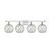 Innovations Lighting Bruno Marashlian Farmhouse Rope 36 Inch 4 Light Bath Vanity Light - 516-4W-WPC-G122-8RW-LED