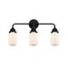 Innovations Lighting Bruno Marashlian Dover 22 Inch 3 Light Bath Vanity Light - 288-3W-BK-G311-LED