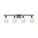 Innovations Lighting Bruno Marashlian Norfolk 36 Inch 4 Light Bath Vanity Light - 516-4W-BK-G461-6-LED