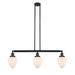 Innovations Lighting Bruno Marashlian Bullet 38 Inch 3 Light Linear Suspension Light - 213-BK-G661-7-LED