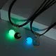 Collier de Couple lumineux pour femmes et hommes pendentif lune étoile chat fleur cœur bijoux