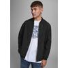Bomberjacke "RUSH BOMBER", Herren, Gr. 5XL (68/70), schwarz, Obermaterial: 100% Polyester, JACK & JONES PLUSSIZE, modisch, normal, Jacken, Bis Größe 6XL