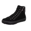 Winterboots LEGERO "MIRA", Damen, Gr. 40, schwarz, Veloursleder, Textil, unifarben, casual, Schuhe, mit gepolstertem Schaftrand