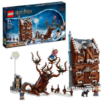 Konstruktionsspielsteine LEGO "Heulende Hütte und Peitschende Weide (76407), LEGO Harry Potter" Spielbausteine bunt Kinder Ab 9-11 Jahren