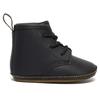 Lauflernschuh DR. MARTENS "1460 CRIB", Kinder, Gr. 19, schwarz, Leder, Synthetik, modisch, Schuhe, Babyschuh, Kinderstiefel, Schnürstiefel mit Schnürung