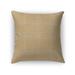 COASTAL PLAID GOLD Accent Pillow By Kavka Designs