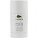 LACOSTE EAU DE LACOSTE L.12.12 BLANC PURE DEODORANT STICK 2.4 OZ LACOSTE EAU DE LACOSTE L.12.12 BLANC( Pack of 6)