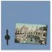 Mosaic Magnetic Glass Markerboard - Denim Blue (16x16 )