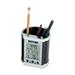 Victor Technology Electronic Pencil Cup Black and Chrome (PH500)