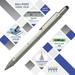 Monteverde USA One Touch Tool Pen Ballpoint Pen Silver (MV35211)