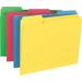 Business Source-1PK Business Source 1/3 Tab Cut Letter Recycled Top Tab File Folder - 8 1/2 X 11 - Top Tab Location -