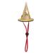 Pet Hat Creative Shape Adjustable Breathable Allergy Free Easy-wearing Enhance Atmosphere Cloth Pumpkin Wizard Pet Hat Costume Photography Prop Pet Supplies