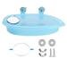 Small Bird Bath Bird Accessory Blue Bird Cage Bath Bath Box For Pet Brids Bathing For Canary Feeding