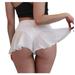 HSMQHJWE Scrunch Shorts Womens Compression Shorts Tight Female Pole Dance Mini High Ruffled Pants Bikini Waist Shorts Pants Compression Shorts Women Lot