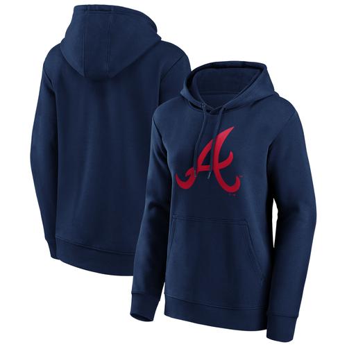 Atlanta Braves Mono Logo Grafik Hoodie - Damen