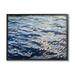 Stupell Industries Abstract Ocean Water Ripples Catching Sunlight Graphic Art Black Framed Art Print Wall Art Design by Alan Weston