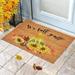 BJUTIR Fall Thanksgiving Decor Decorative Door Mat Farmhouse Happy Fall Yall Doormat Autumn Buffalo Plaid Doormats Non Slip Fall Indoor Floor Mat Low Profile Entryway Rug