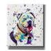 Epic Graffiti Colorful Watercolor American Bulldog 2 by Furbaby Affiliates Canvas Wall Art 26 x30