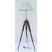 Nauticalmart Decorative Wooden Tripod Floor Lamp Stand
