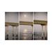 Joseph S Giacalone Moon Over O.B. Pier Triptych Canvas Art