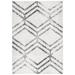 SAFAVIEH Adirondack Bailey Geometric Area Rug Ivory/Grey 10 x 14