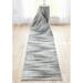 Well Woven Custom Size Runner - 31 x 16 Runner - Holden Modern Grey - Abstract Geometric Stripes