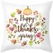 Tarmeek Fall Decor - Thanksgiving Pillow Case Decoration Home Harvest Festival Decor Creative Pillow Cover Thanksgiving Decor Christmas Decor Indoor