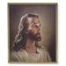 Head of Christ Picture Framed Plaque Large Gold Plaque Frame