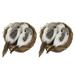 8pcs Easter Home Decoration Artificial Bird Nest Ornament Bird Model Nest Bird Egg Set (2pcs Bird Nest 4pcs Birds 2pcs Bird Eg