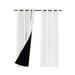 Moyouny 100% Blackout Solid Color Window Curtain Nursery Living Room Bedroom Thermal Insulated Grommet Blackout Curtain