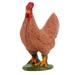 Frcolor Statues Animal Chicken Sculpture Figurine Statue Farm Garden Figurines Rooster Hen