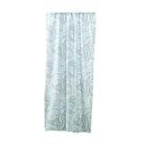 Levtex Home - Spruce Spa - Window Panel with Rod Pocket - One Curtain Panel 84 inch Length - Paisley - Spa - 100% Cotton - Lined