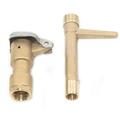 3/4 Quick Coupler Valve Sprinkler Underground Coupling Valve Irrigation Tool 3/4 Brass Quick Coupler Valve Underground Irrigation Tool with Key Lever