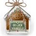 Ornament Printed One Sided Go Luck Yourself St. Patrick s Day Vintage Four Leaf Clover Christmas 2021 Neonblond